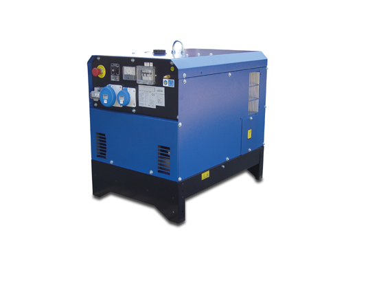 Generatori Diesel da 4 a 15KVA, Silenziati con avviamento elettrico